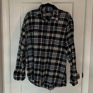 Jachs Blue Plaid Flannel
